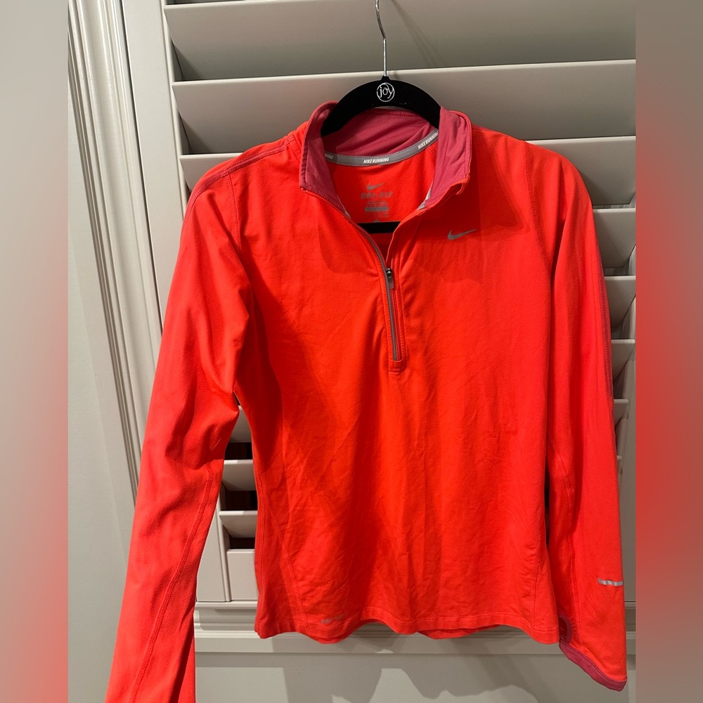Nike Dri-FIT Bright Red Top